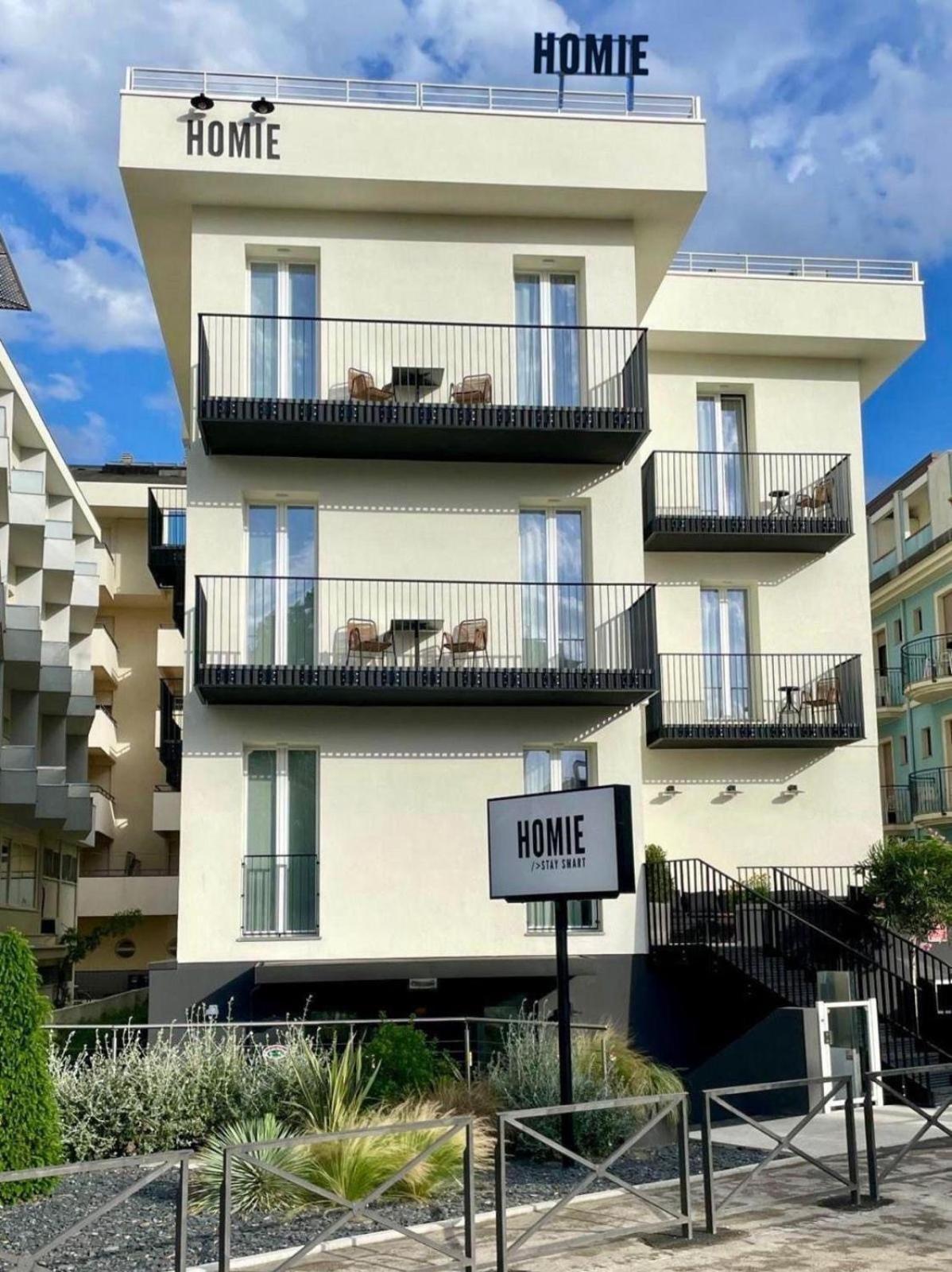 Homie Hotell Rimini Eksteriør bilde